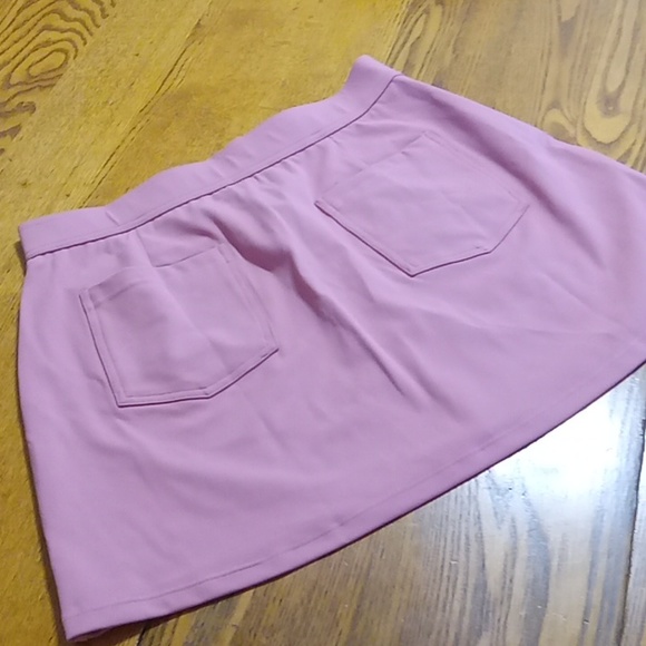 HALARA Women Skirt Medium Athleticwear Workout New Yoga PINK MAUVE - Picture 2 of 4
